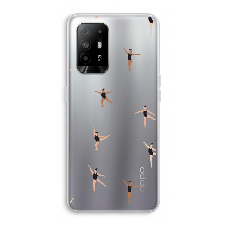 Dancing #1: Oppo A94 5G Transparant Hoesje