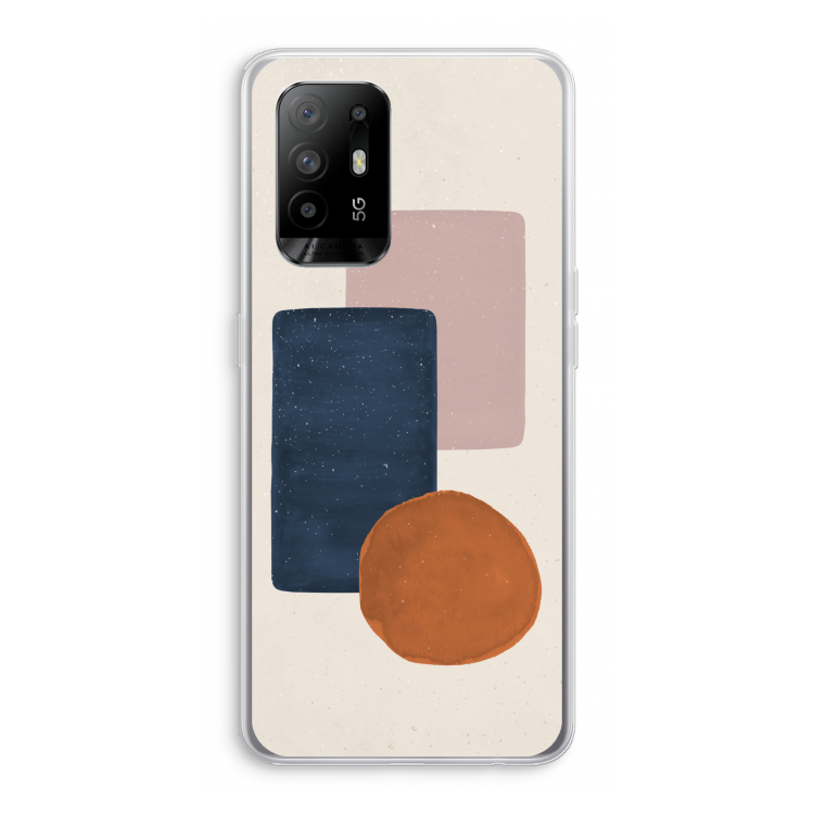 Geo #3: Oppo A94 5G Transparant Hoesje