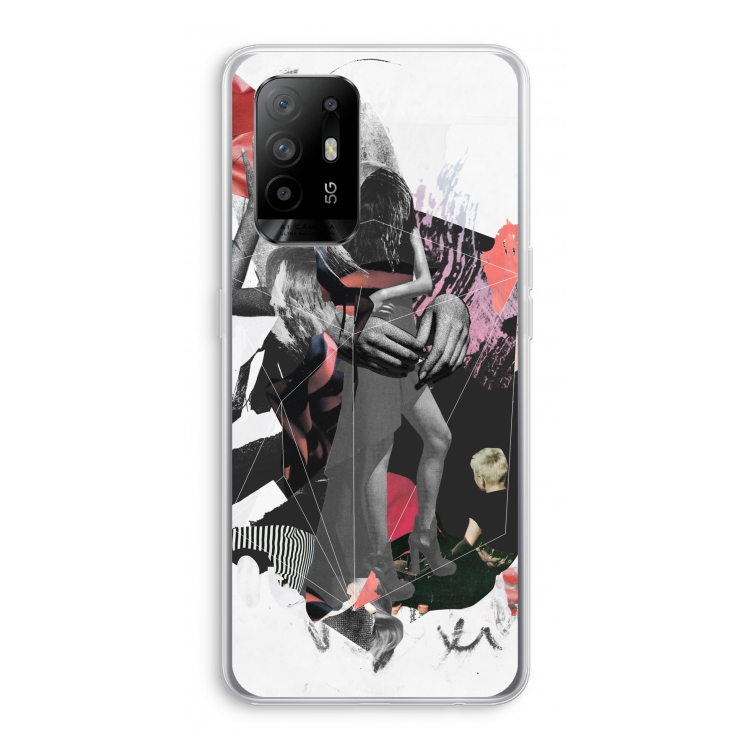Dissimulation du réel: Oppo A94 5G Transparant Hoesje