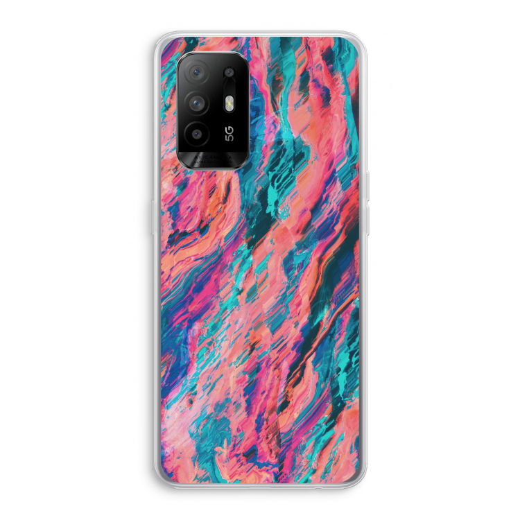 Electric Times: Oppo A94 5G Transparant Hoesje