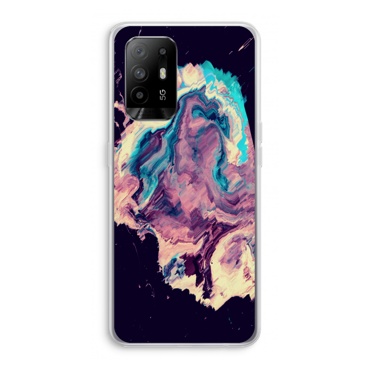 Cosmic Silence: Oppo A94 5G Transparant Hoesje