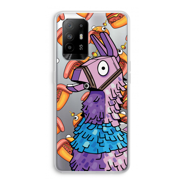 Loot Burger: Oppo A94 5G Transparant Hoesje