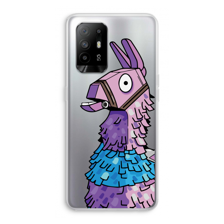 Lama: Oppo A94 5G Transparant Hoesje
