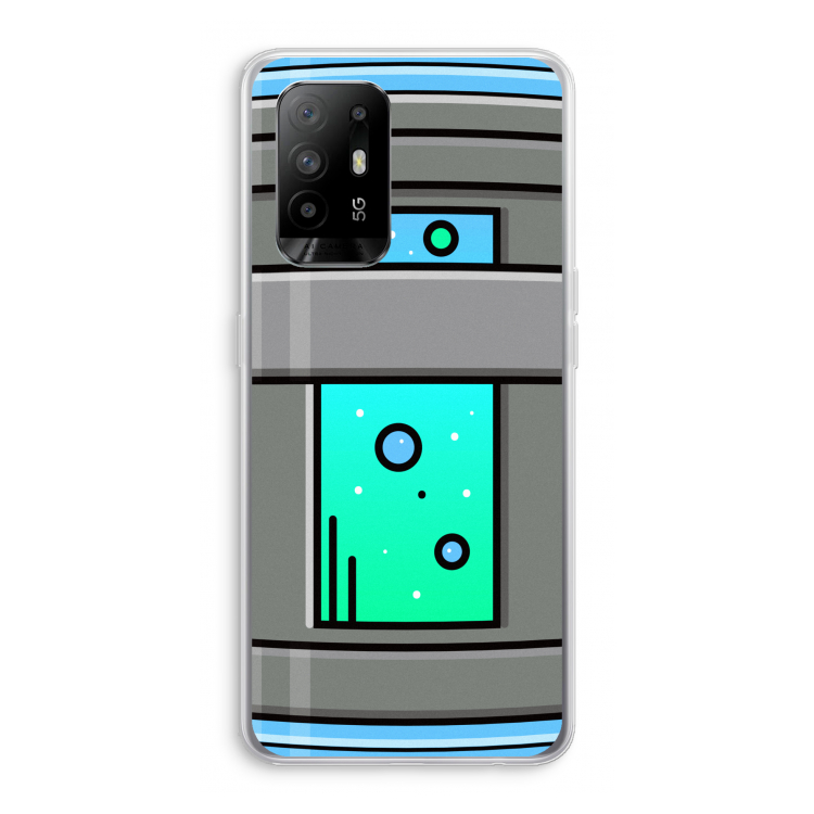 Chug Bottle: Oppo A94 5G Transparant Hoesje