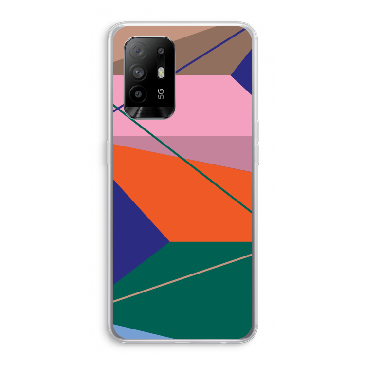 Gestalte 1: Oppo A94 5G Transparant Hoesje