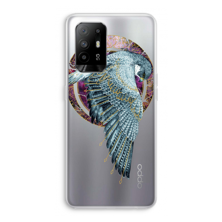 Golden Falcon: Oppo A94 5G Transparant Hoesje