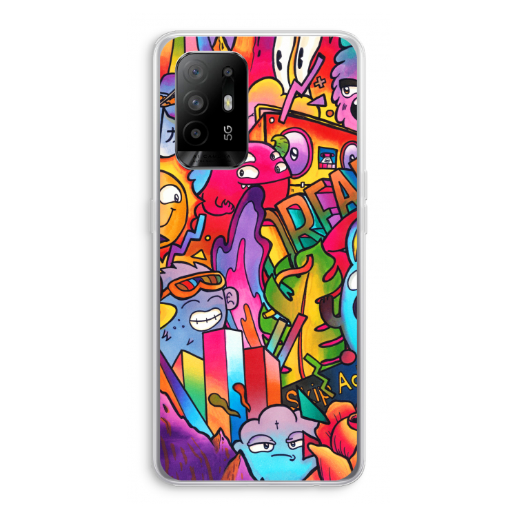 Dreams: Oppo A94 5G Transparant Hoesje