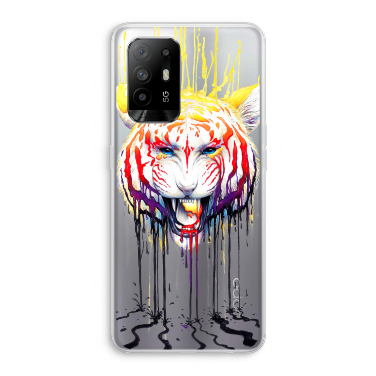 Fading: Oppo A94 5G Transparant Hoesje