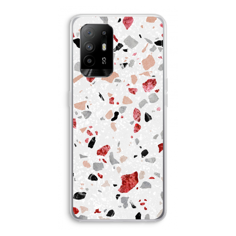 Terrazzo N°12: Oppo A94 5G Transparant Hoesje