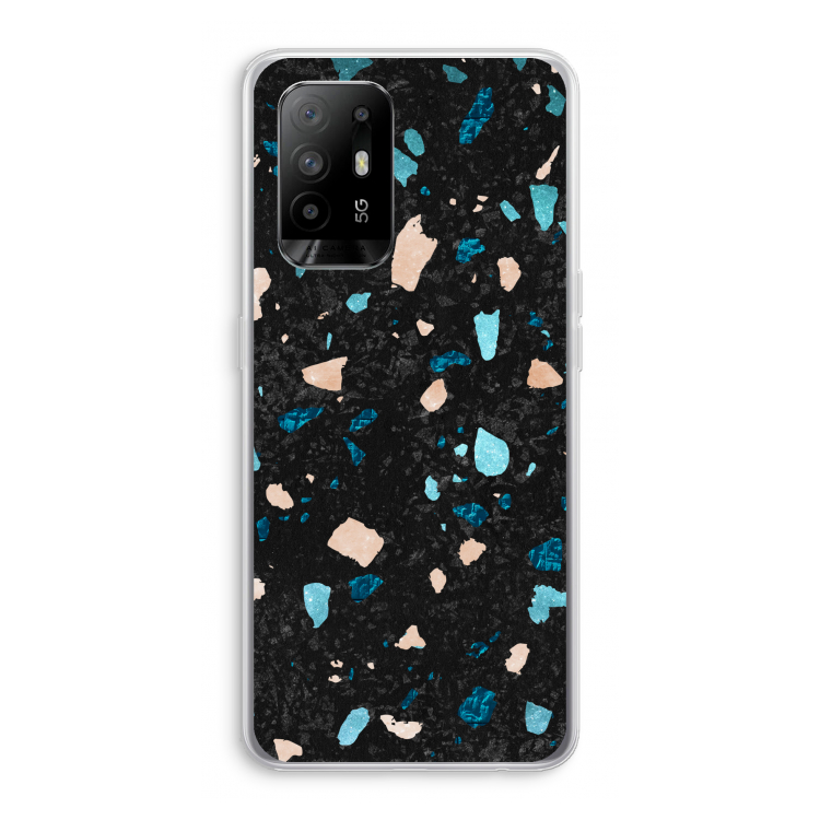 Terrazzo N°11: Oppo A94 5G Transparant Hoesje