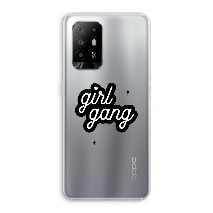 Girl Gang: Oppo A94 5G Transparant Hoesje