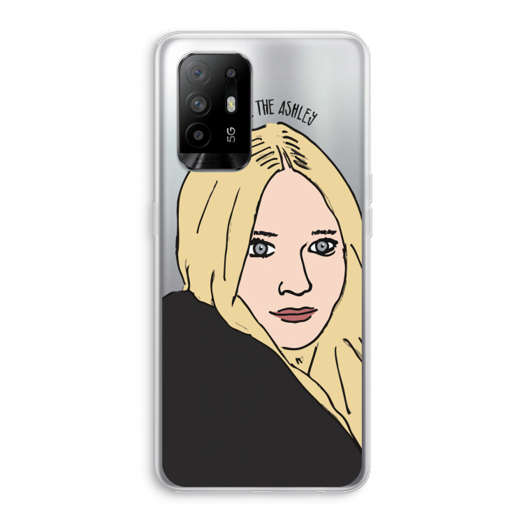 Ashley: Oppo A94 5G Transparant Hoesje