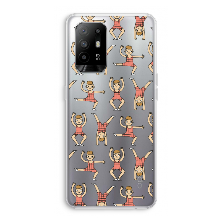 Gymboys: Oppo A94 5G Transparant Hoesje