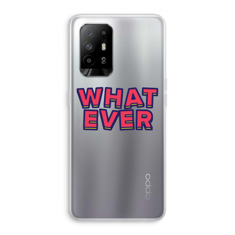 Whatever: Oppo A94 5G Transparant Hoesje