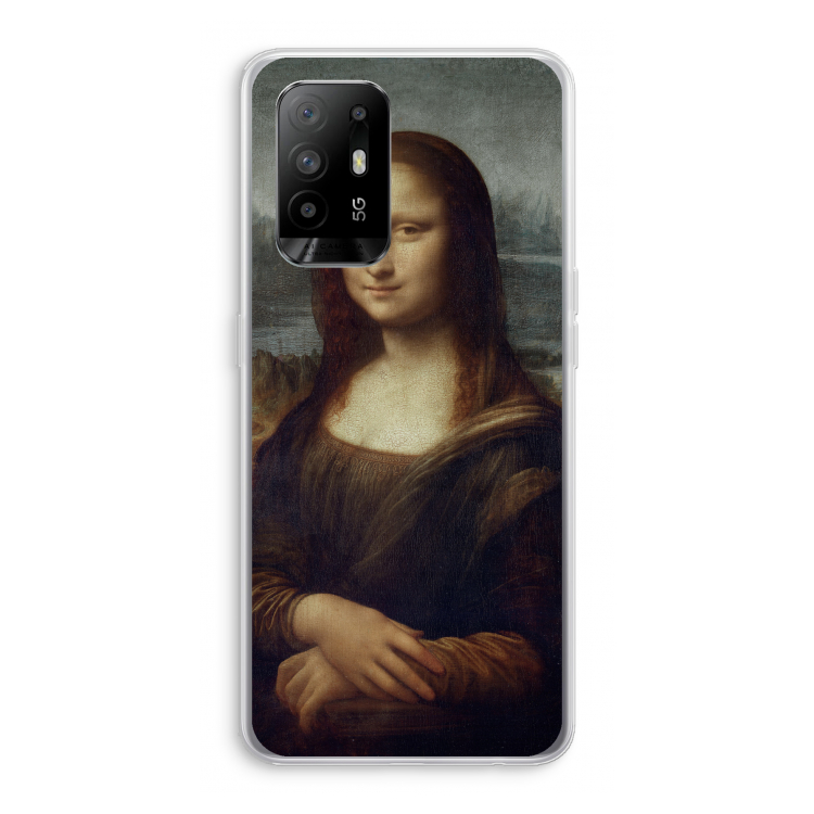 Mona Lisa: Oppo A94 5G Transparant Hoesje