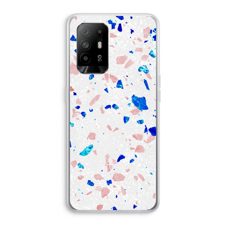 Terrazzo N°6: Oppo A94 5G Transparant Hoesje