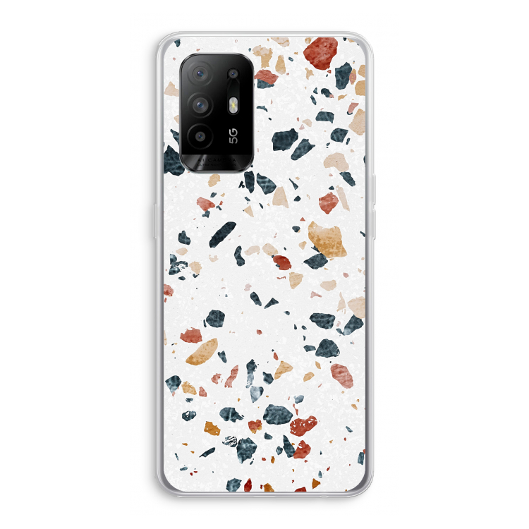 Terrazzo N°4: Oppo A94 5G Transparant Hoesje