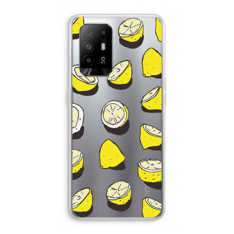 When Life Gives You Lemons...: Oppo A94 5G Transparant Hoesje