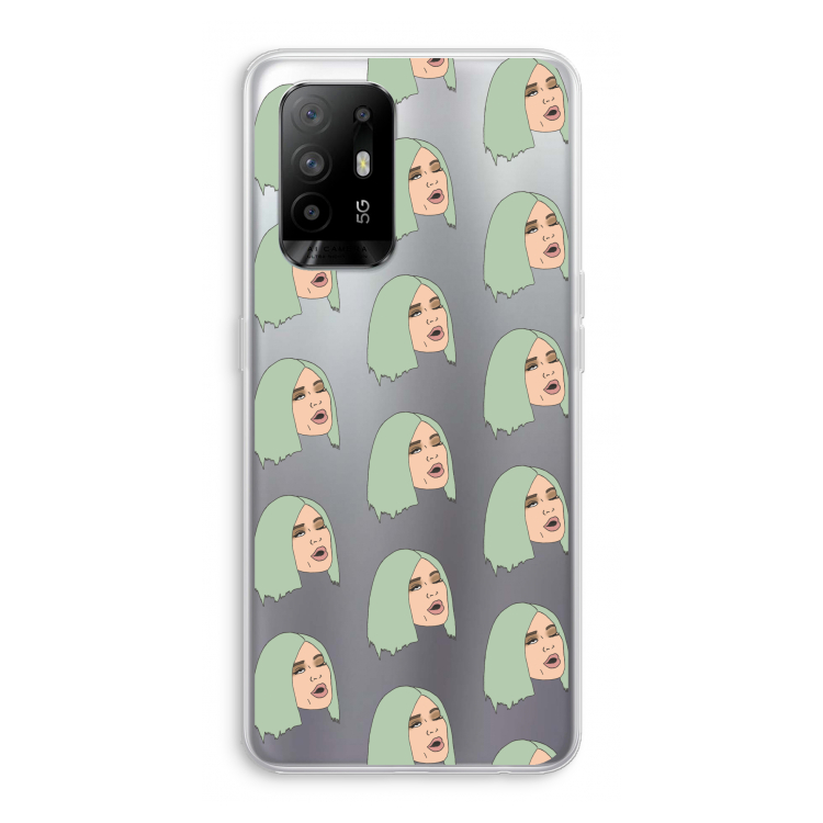 King Kylie: Oppo A94 5G Transparant Hoesje