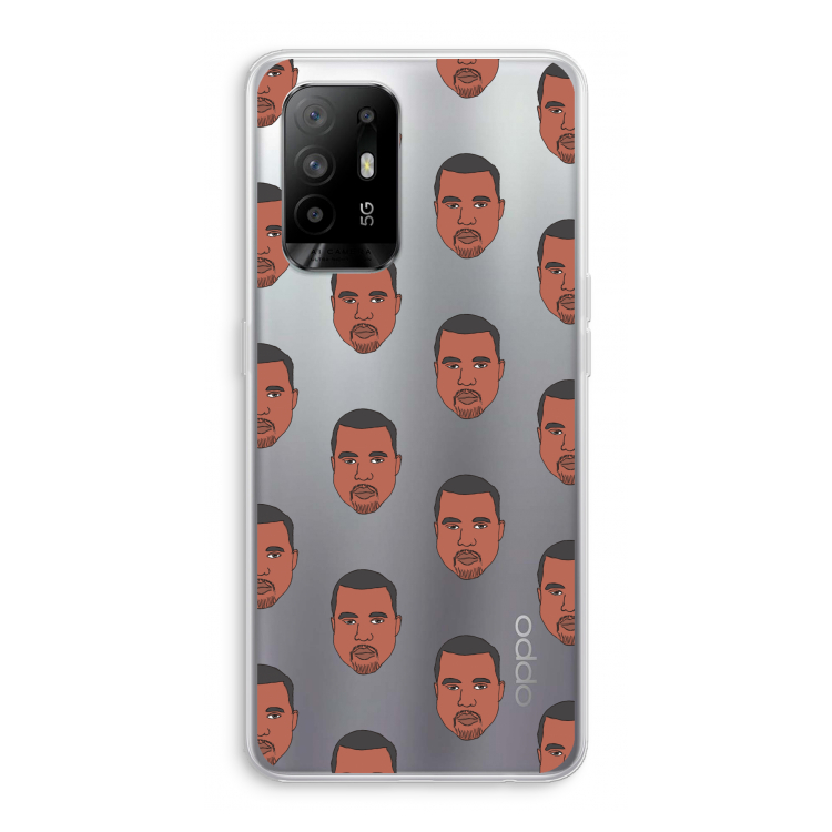 Kanye Call Me?: Oppo A94 5G Transparant Hoesje