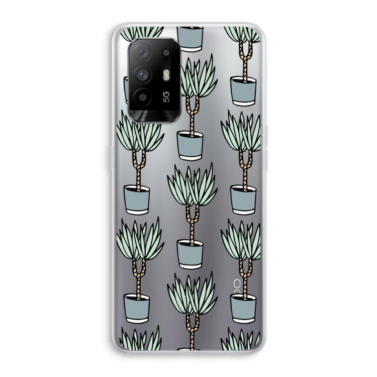 Boompje: Oppo A94 5G Transparant Hoesje