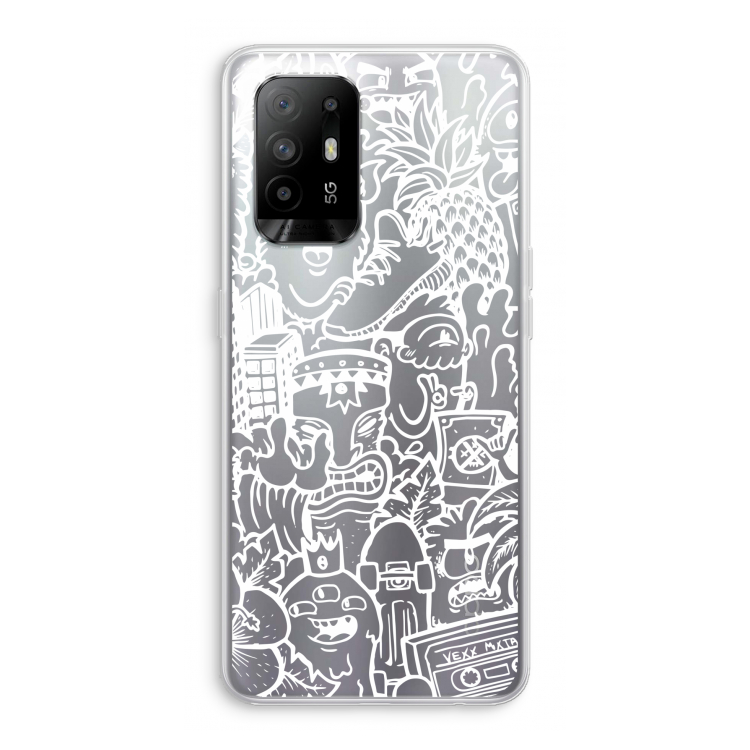 Vexx Mixtape #2: Oppo A94 5G Transparant Hoesje