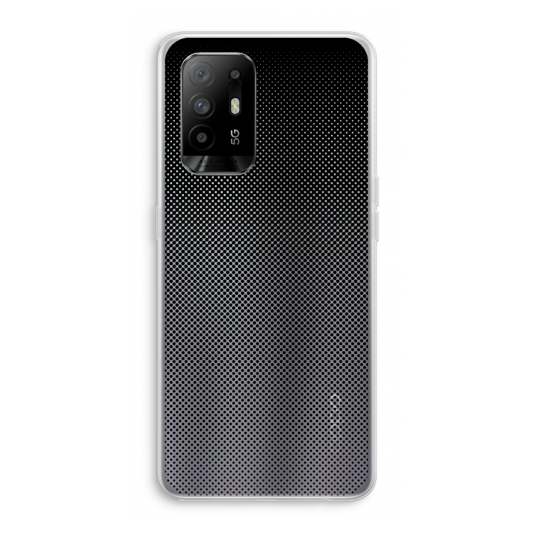 Musketon Halftone: Oppo A94 5G Transparant Hoesje