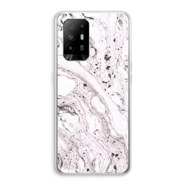 Mengelmoes: Oppo A94 5G Transparant Hoesje