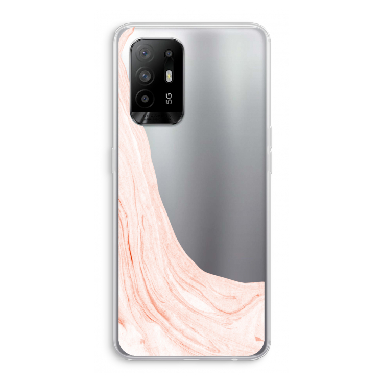 Peach bath: Oppo A94 5G Transparant Hoesje