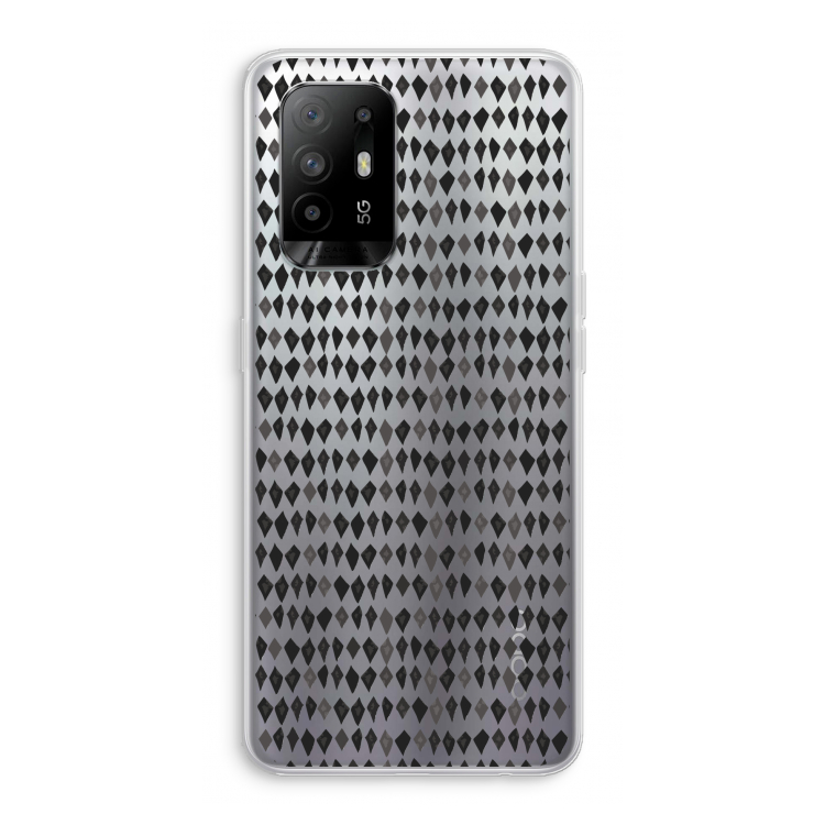 Crazy shapes: Oppo A94 5G Transparant Hoesje