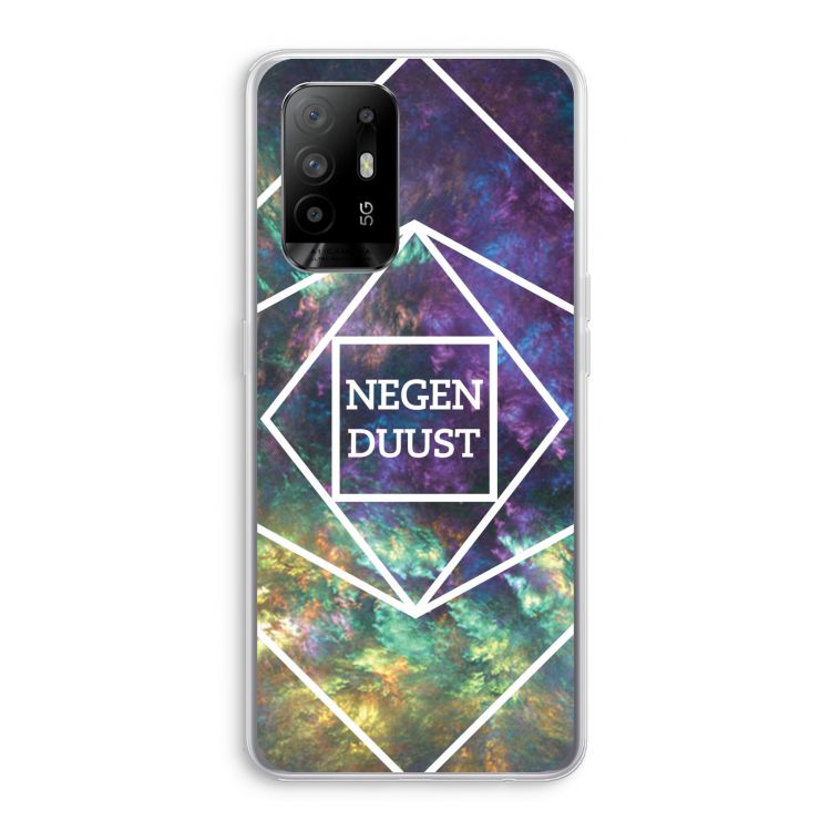 Negenduust ruimte: Oppo A94 5G Transparant Hoesje