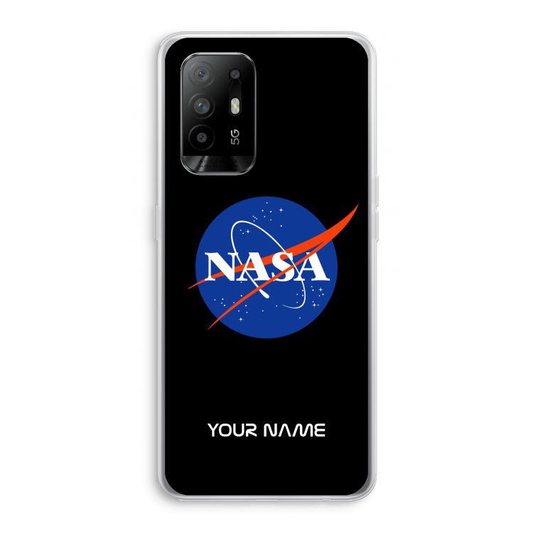 NASA: Oppo A94 5G Transparant Hoesje