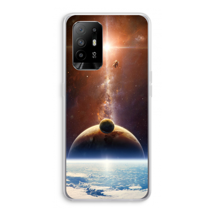 Omicron 2019: Oppo A94 5G Transparant Hoesje