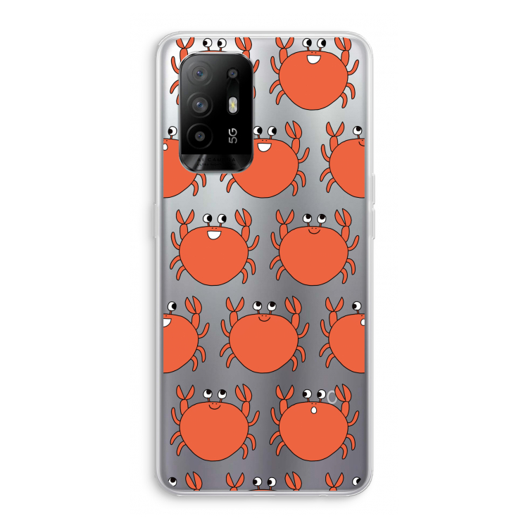 Krab: Oppo A94 5G Transparant Hoesje