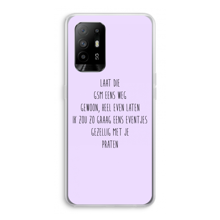 GSM: Oppo A94 5G Transparant Hoesje