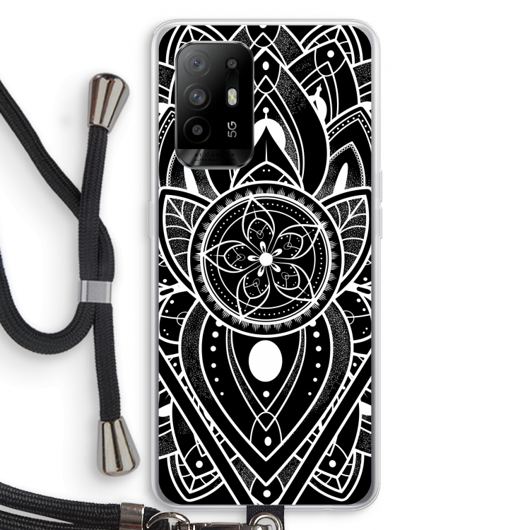 It's Complicated: Oppo A94 5G Transparant Hoesje met koord
