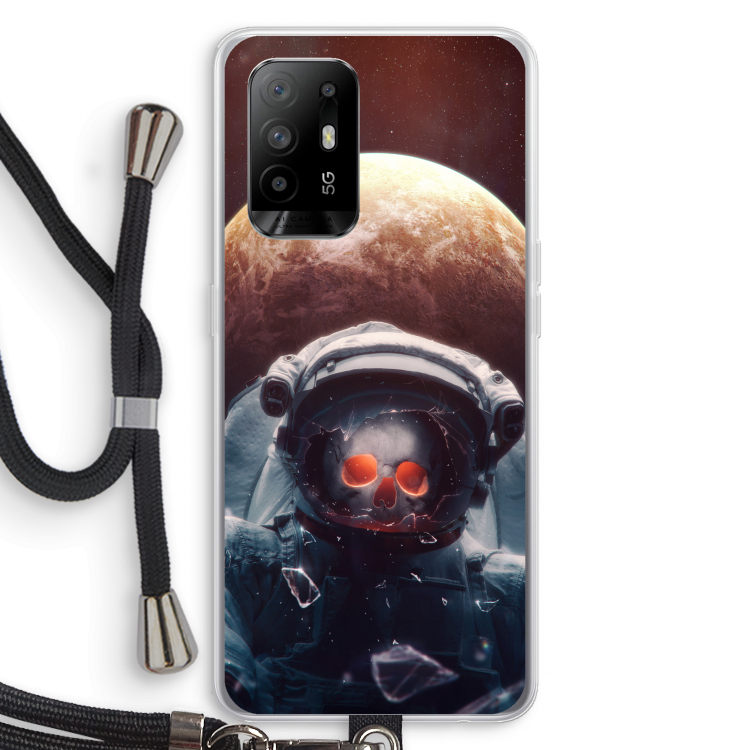 Voyager: Oppo A94 5G Transparant Hoesje met koord