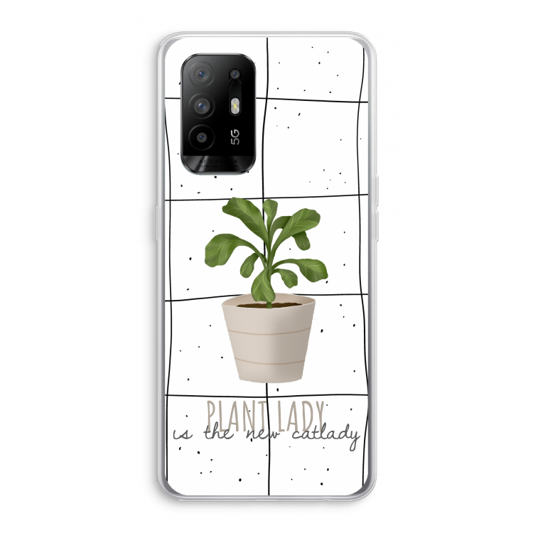 Kamerplant op vensterruit: Oppo A95 5G Transparant Hoesje