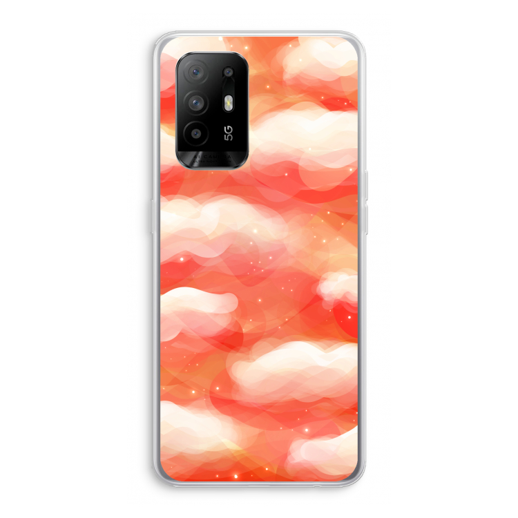 Lichte Wolken: Oppo A95 5G Transparant Hoesje