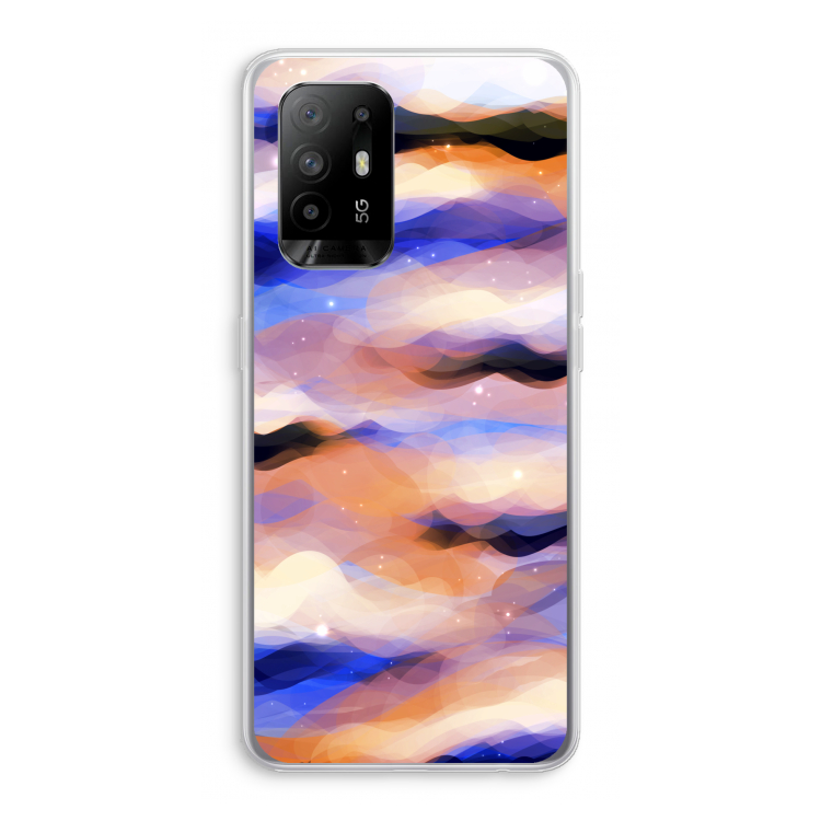 Donkere Wolken: Oppo A95 5G Transparant Hoesje