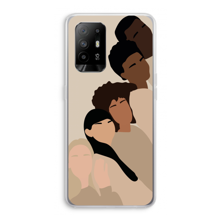 Sweet creatures: Oppo A95 5G Transparant Hoesje