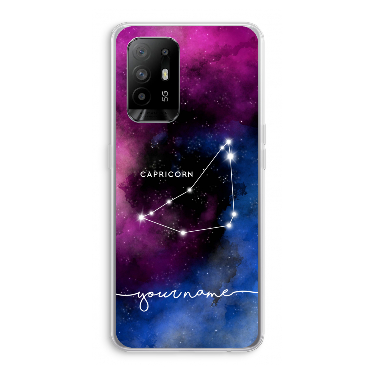 Sterrenbeeld - Donker: Oppo A95 5G Transparant Hoesje
