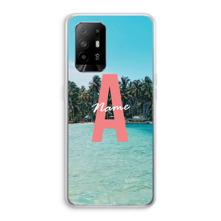 Pacific Dream: Oppo A95 5G Transparant Hoesje