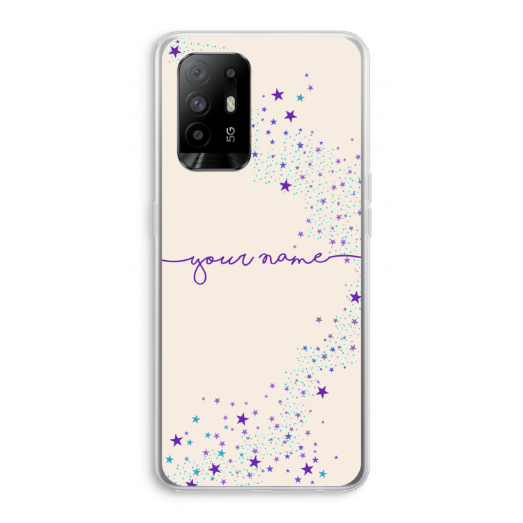 Sterren: Oppo A95 5G Transparant Hoesje