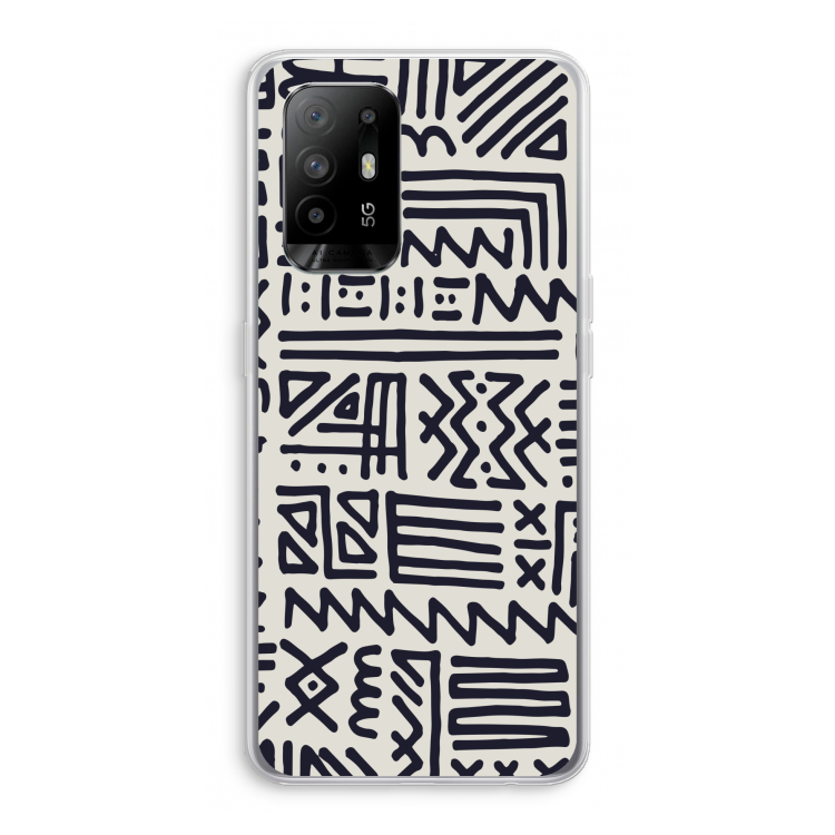Marrakech print: Oppo A95 5G Transparant Hoesje