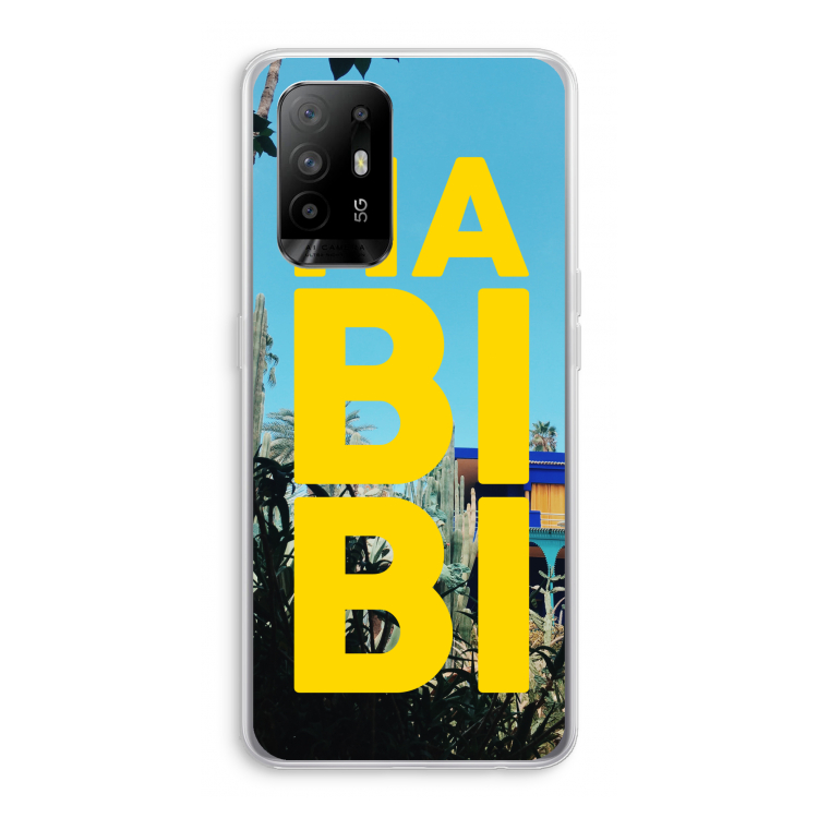 Habibi Majorelle : Oppo A95 5G Transparant Hoesje