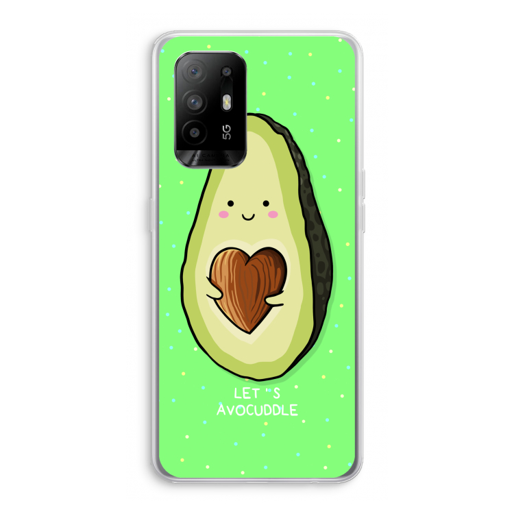 Avocuddle: Oppo A95 5G Transparant Hoesje
