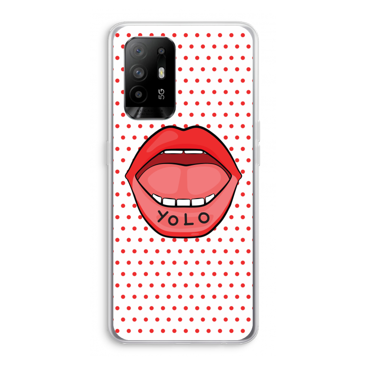 Yolo Denise: Oppo A95 5G Transparant Hoesje