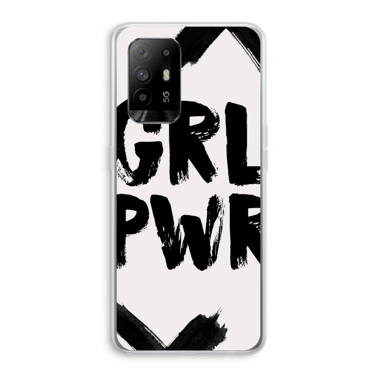 Girl Power #2: Oppo A95 5G Transparant Hoesje