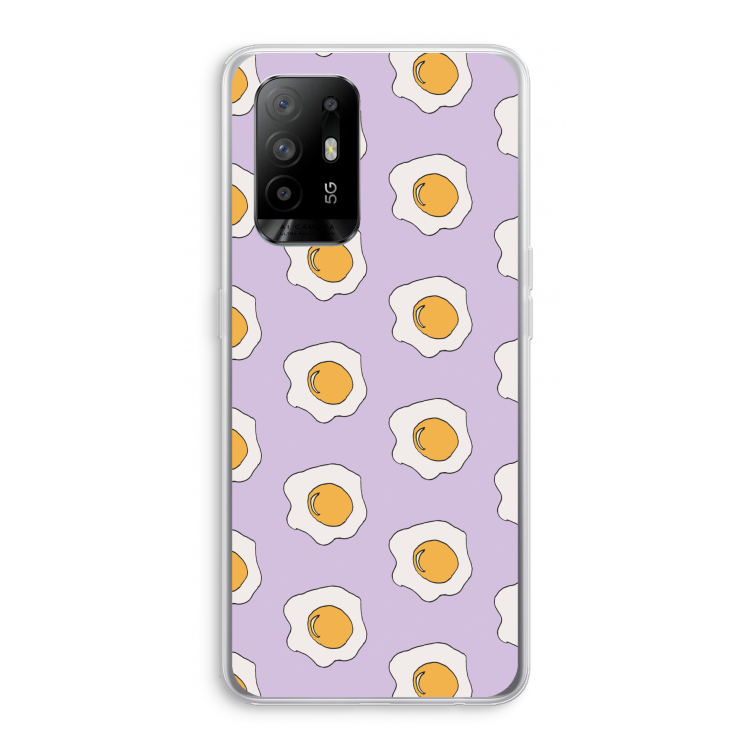 Bacon to my eggs #1: Oppo A95 5G Transparant Hoesje